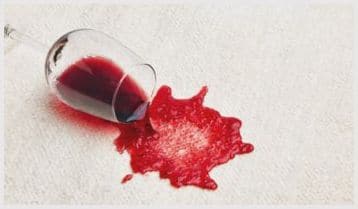 Удаление пятен от вина на ковре — 3 действенных метода для очистки