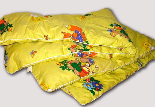 Детское одеяло с холлофайбером плюсы материалов, как ухаживать