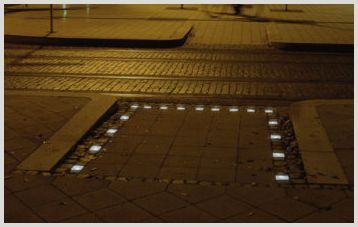 Классификация светильников в тротуарную плитку, их характеристика и особенности использования