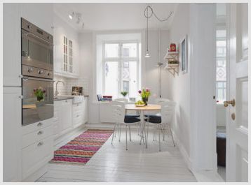 Советы, как правильно выбрать ковры на кухню для рабочей и обеденной зоны