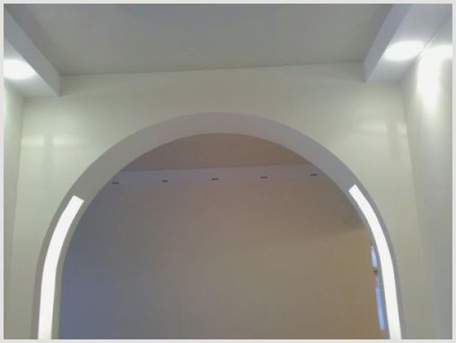 Межкомнатные арки из гипсокартона: украшение интерьера
