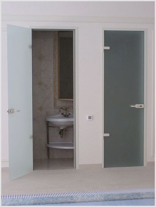 Стеклянные двери для ванной и душа, что выбрать?