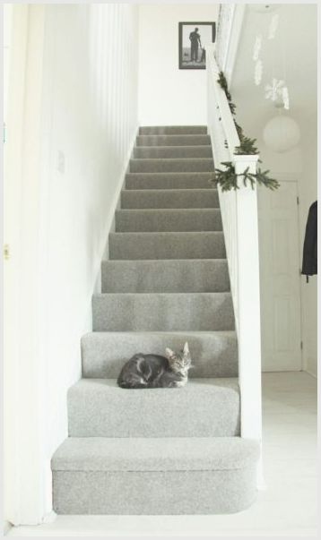 Использование ковриков на лестнице, функциональное назначение