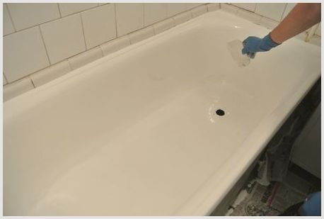 Реставрация эмалированной ванны 