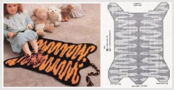 Интересные вязания крючком: коврики и половички из подручных материалов