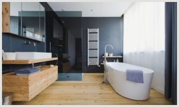 Укладка деревянного пола в ванной комнате, правила выполнения и этапы работ