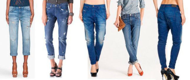 Виды джинс женских, мужских, с названиями и фото
