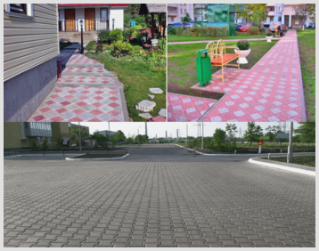 Основные виды фигурной тротуарной плитки и ее состав. особенности и преимущества покрытия
