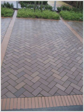 Характеристики и особенности укладки тротуарной плитки кирпичик