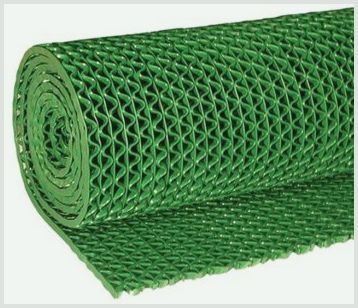 Использование ковров из резины в рулонах, свойства ковровых материалов