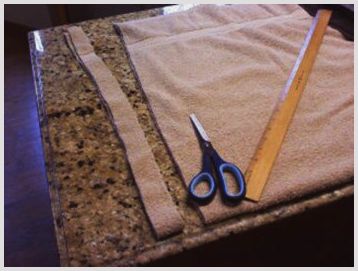 Как изготовить махровый ковер из старых полотенец своими руками
