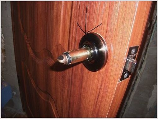 Как снять ручку с двери: межкомнатной или входной