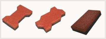 Материалы для изготовления красной брусчатки, ее использование для оформления различных территорий