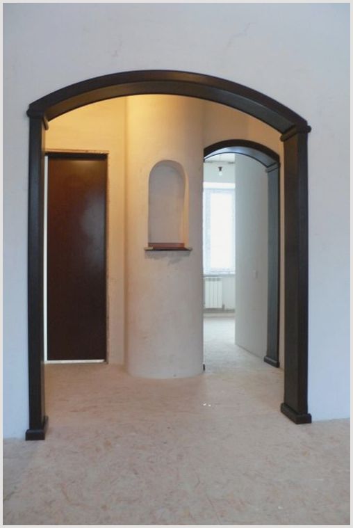 Межкомнатные дверные арки из мдф: красиво и доступно