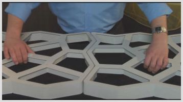Изготовление форм для тротуарных плиток «садовая дорожка», материалы для их изготовления