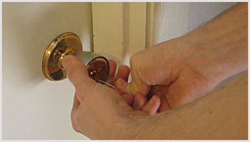 Советы, как открыть межкомнатную дверь без ключа