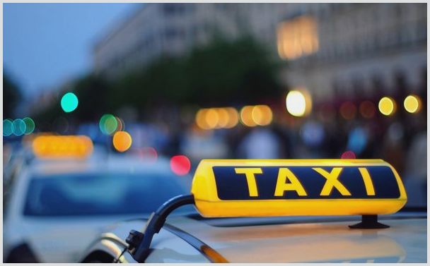 Дополнительные услуги служб такси