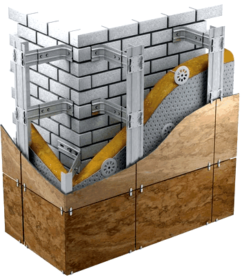 Вентилируемые фасадные системы