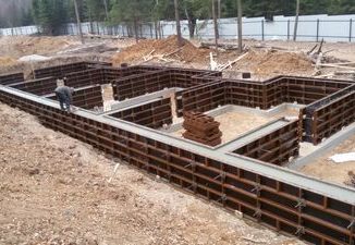 Материалы для фундамента