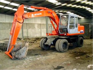 Колесный экскаватор HITACHI Zaxis