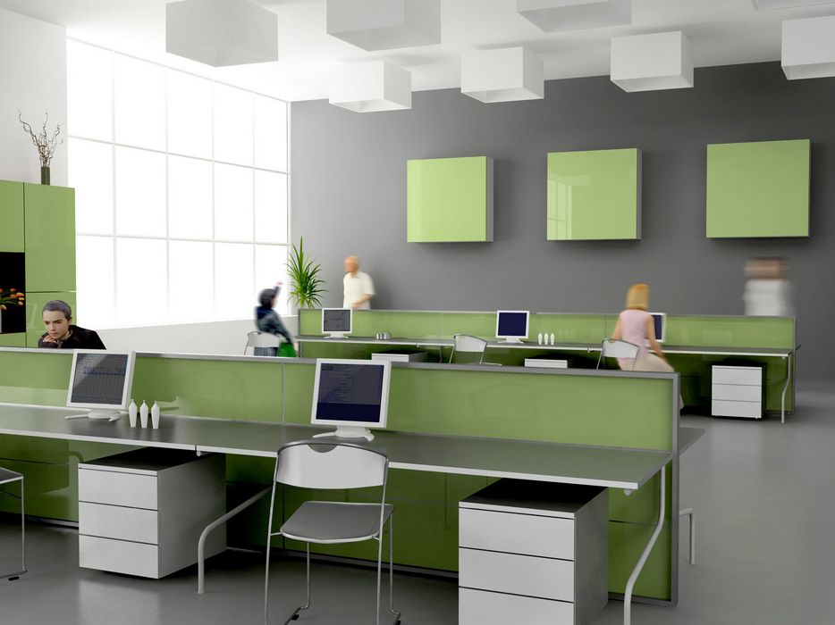 Сочетание цвета и стиля офисного пространства