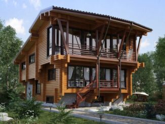 Дома из клееного бруса: Современное решение для комфортного и экологичного жилья