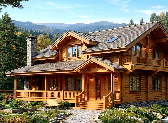 Дом из бруса: когда дерево становится не просто стенами, а нормальным домом для жизни